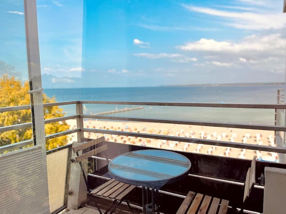 Penthaus Horizont Mit Meerblick Lübeck Buitenkant foto