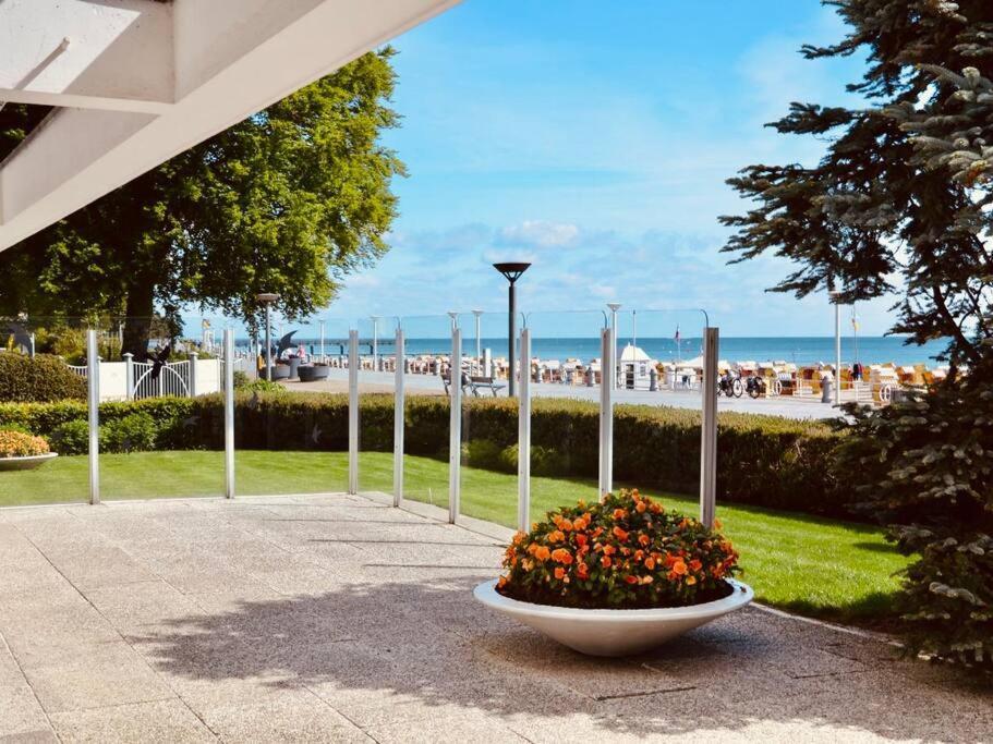 Penthaus Horizont Mit Meerblick Lübeck Buitenkant foto